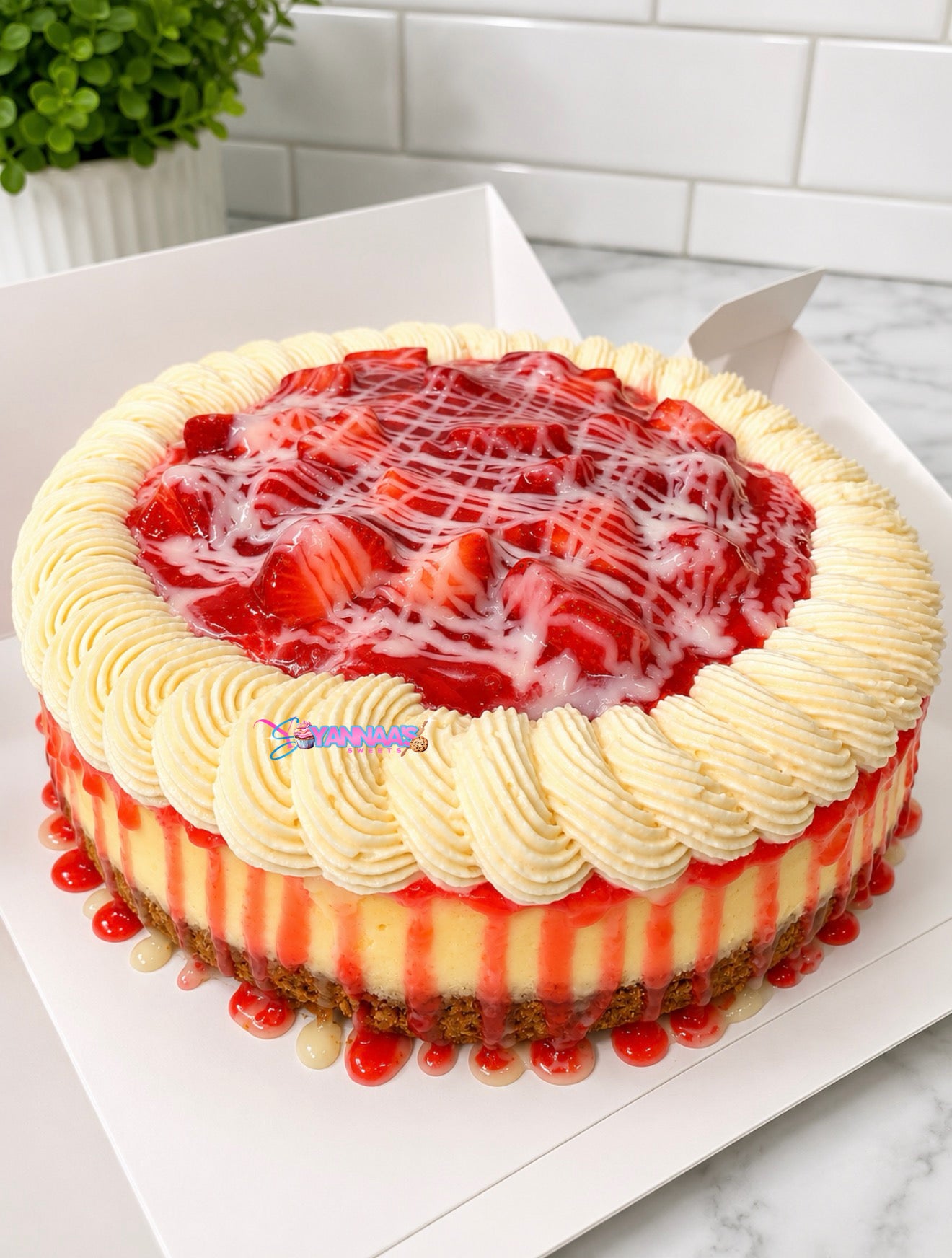 ๐ Strawberry Cheesecake