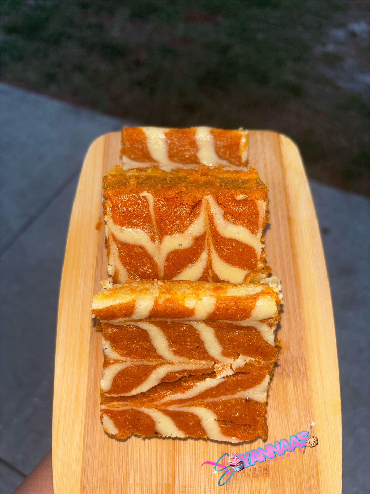 Sweet Potato Cheesecake Bars