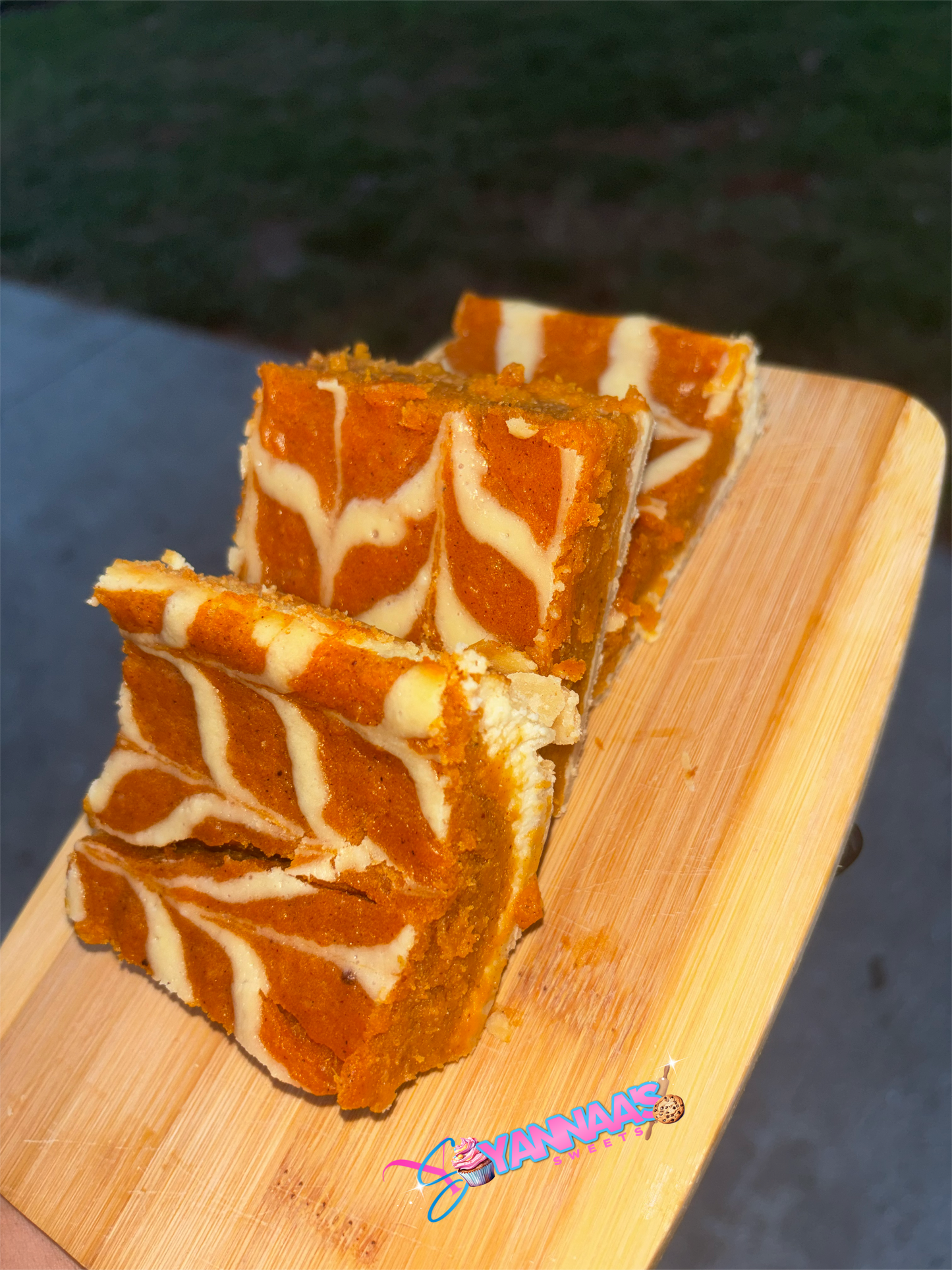 Sweet Potato Cheesecake Bars