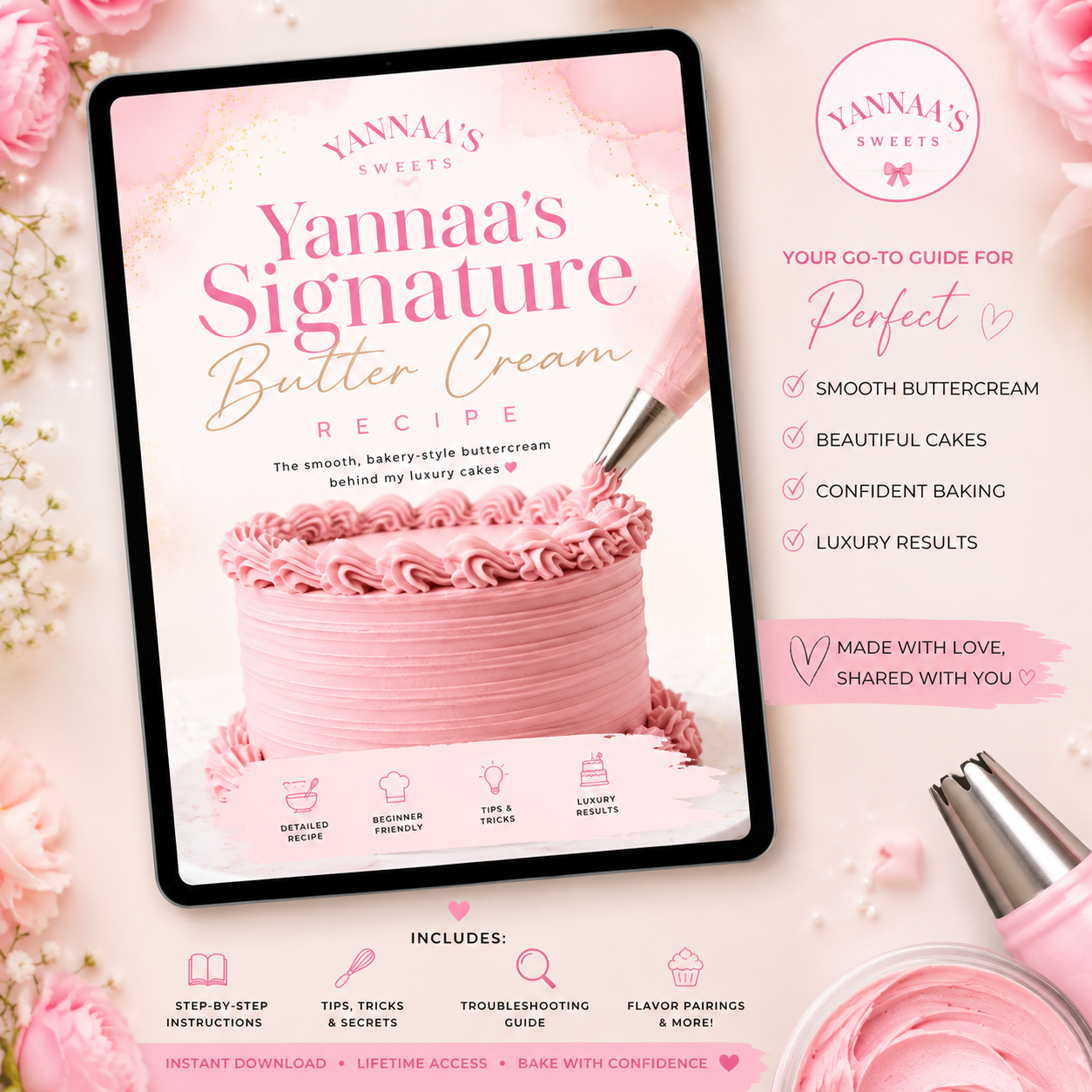 Yannaa’s Signature Butter Cream Recipe