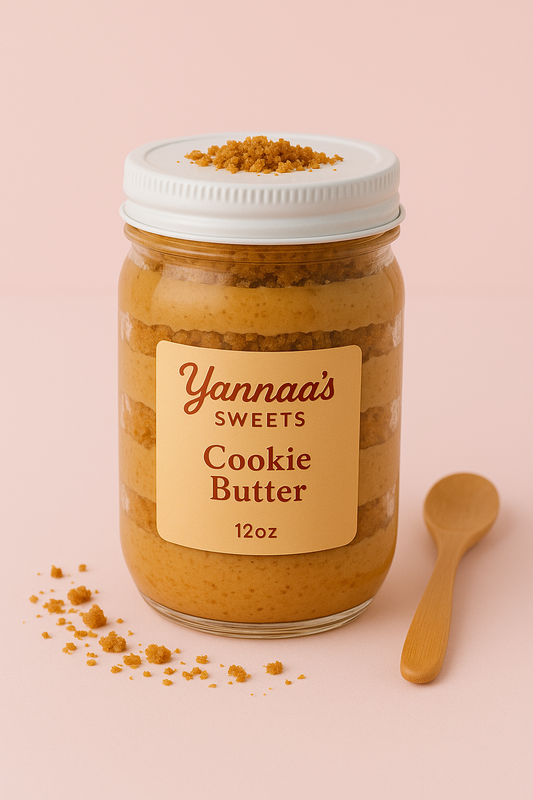 🧁 Cookie Butter Cake Jar