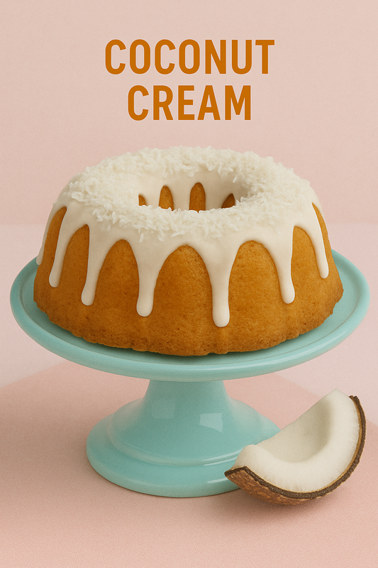 🥥 Coconut Cream Pound Cake