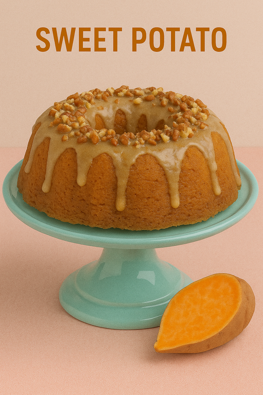 🍠 Sweet Potato Pound Cake (Optional but perfect for holidays!)