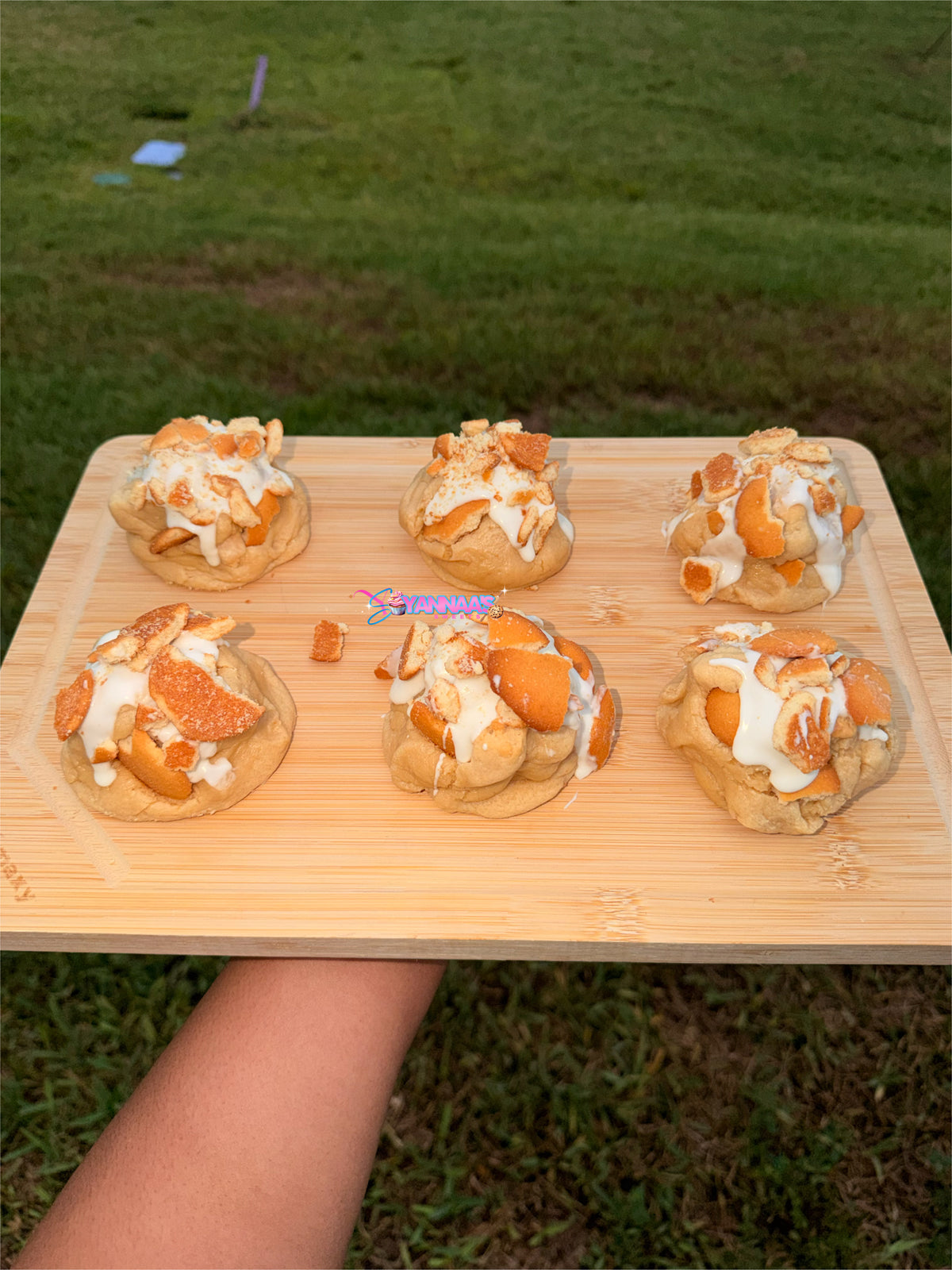 Loaded Banana Pudding Cookies πͺπ
