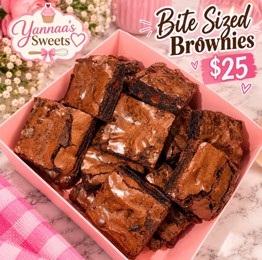 Bite Sized Brownie Box