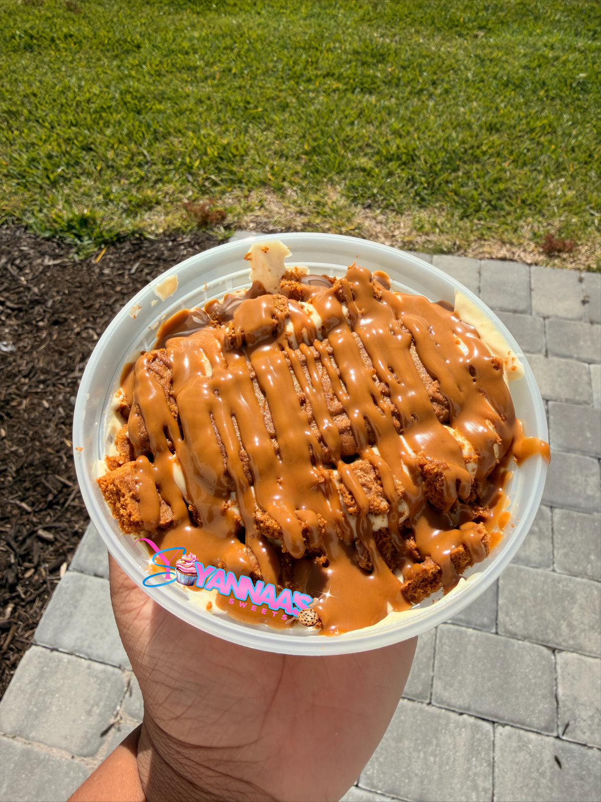 Cookie Butter Pudding