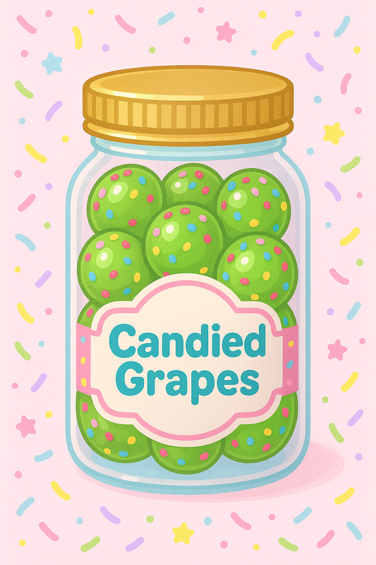 CANDIED GRAPES RECIPE 🍇