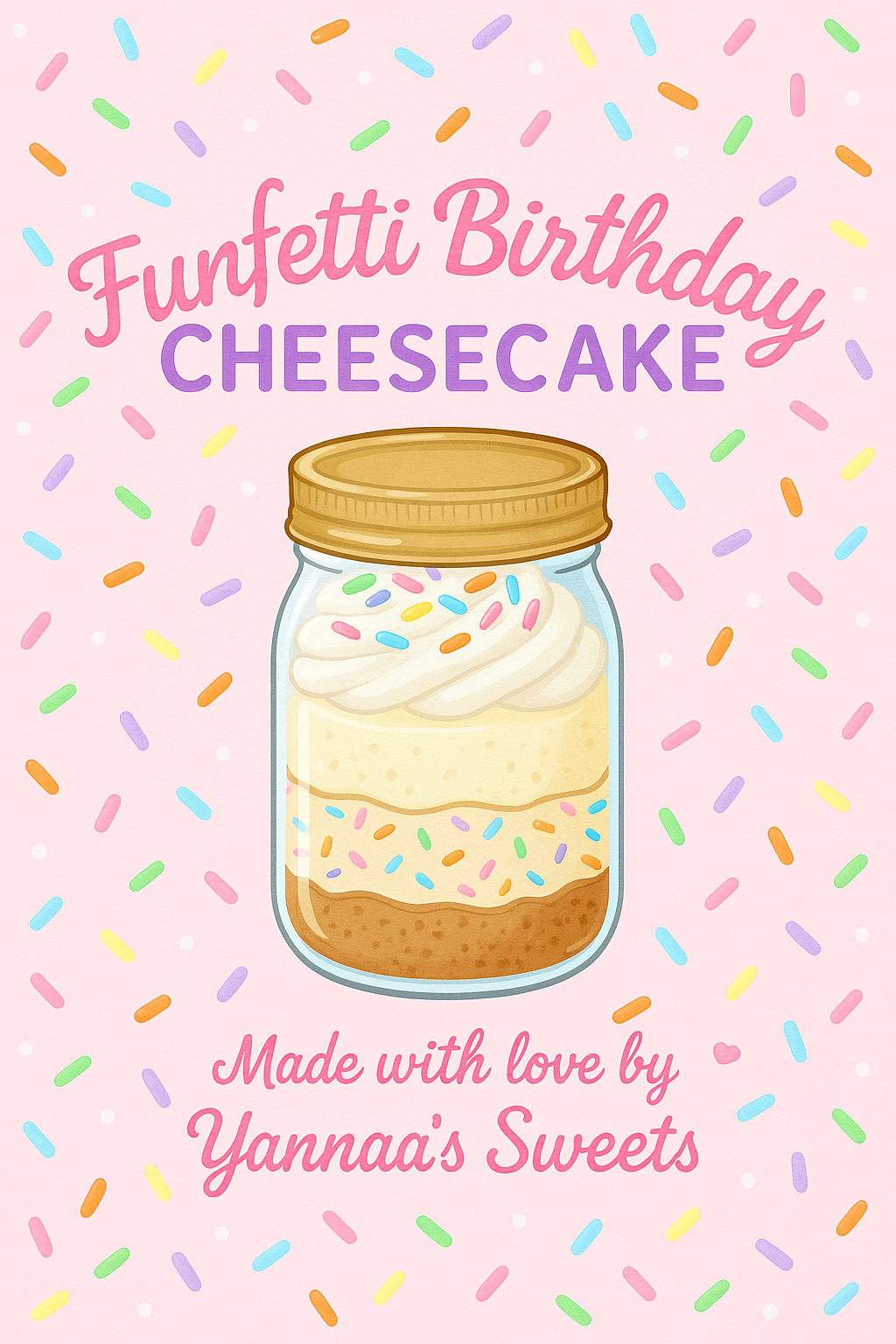 Funfetti Birthday Cheesecake Recipe