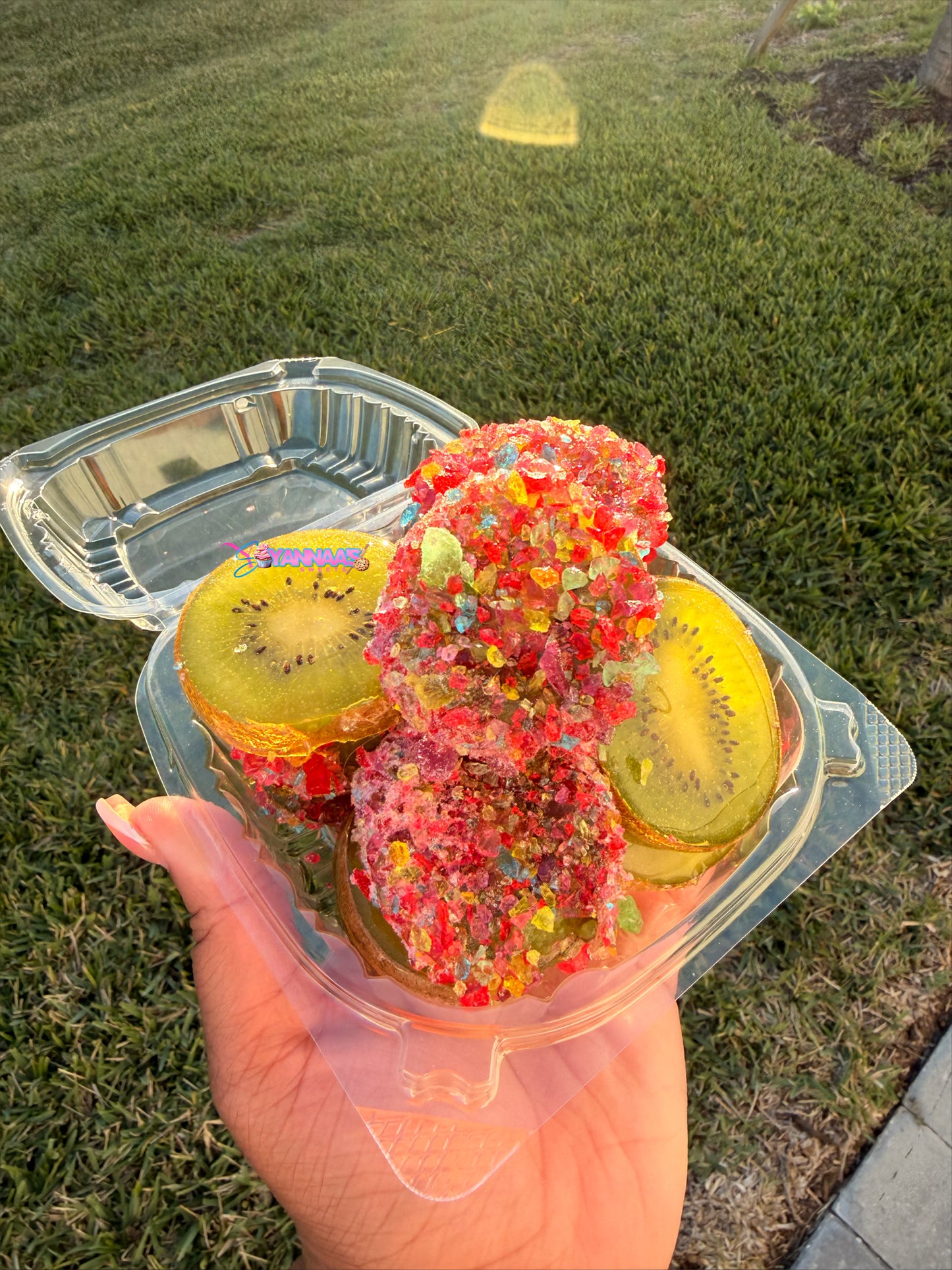Small Candied Kiwi Tray