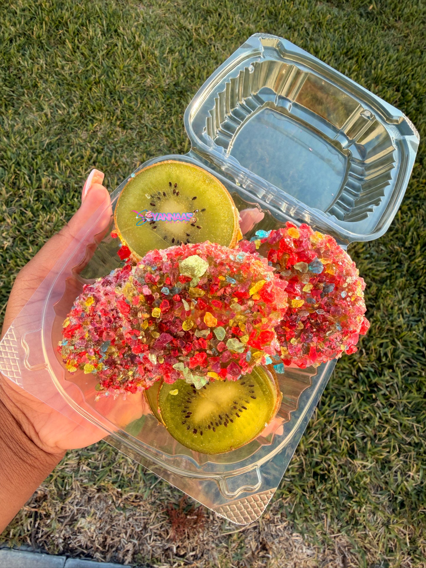 Small Candied Kiwi Tray