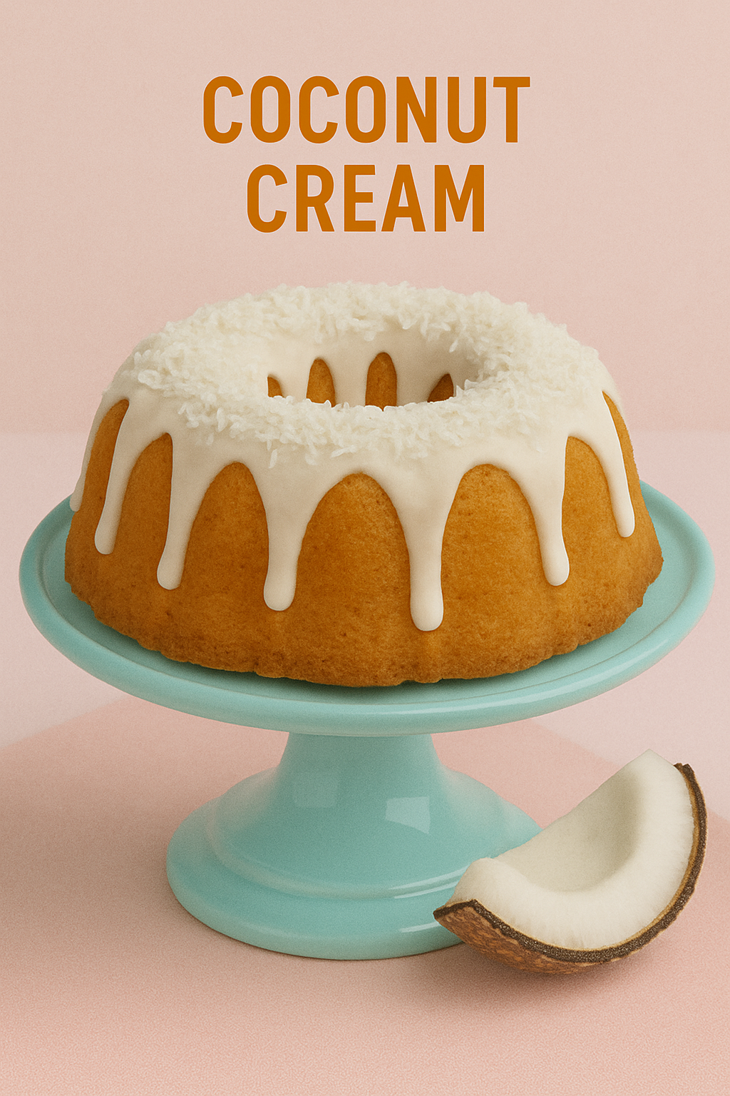 🥥 Coconut Cream Pound Cake